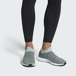 Adidas Ultraboost Laceless Férfi Futócipő - Szürke [D55274]